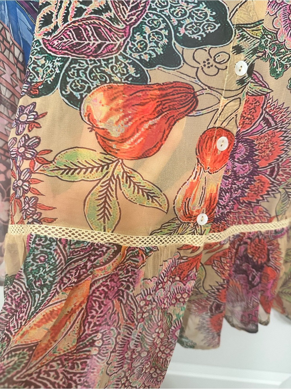 Soft Surroundings Lisette Printed Shirt size PL - Picture 7 of 9
